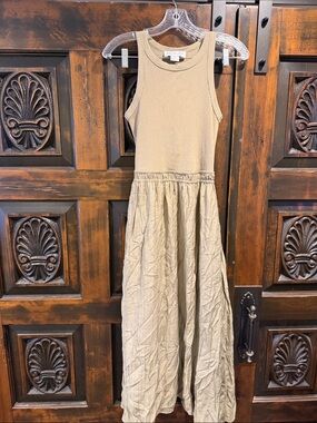 Rachel Zoe Sleeveless Maxi Dress in Beige